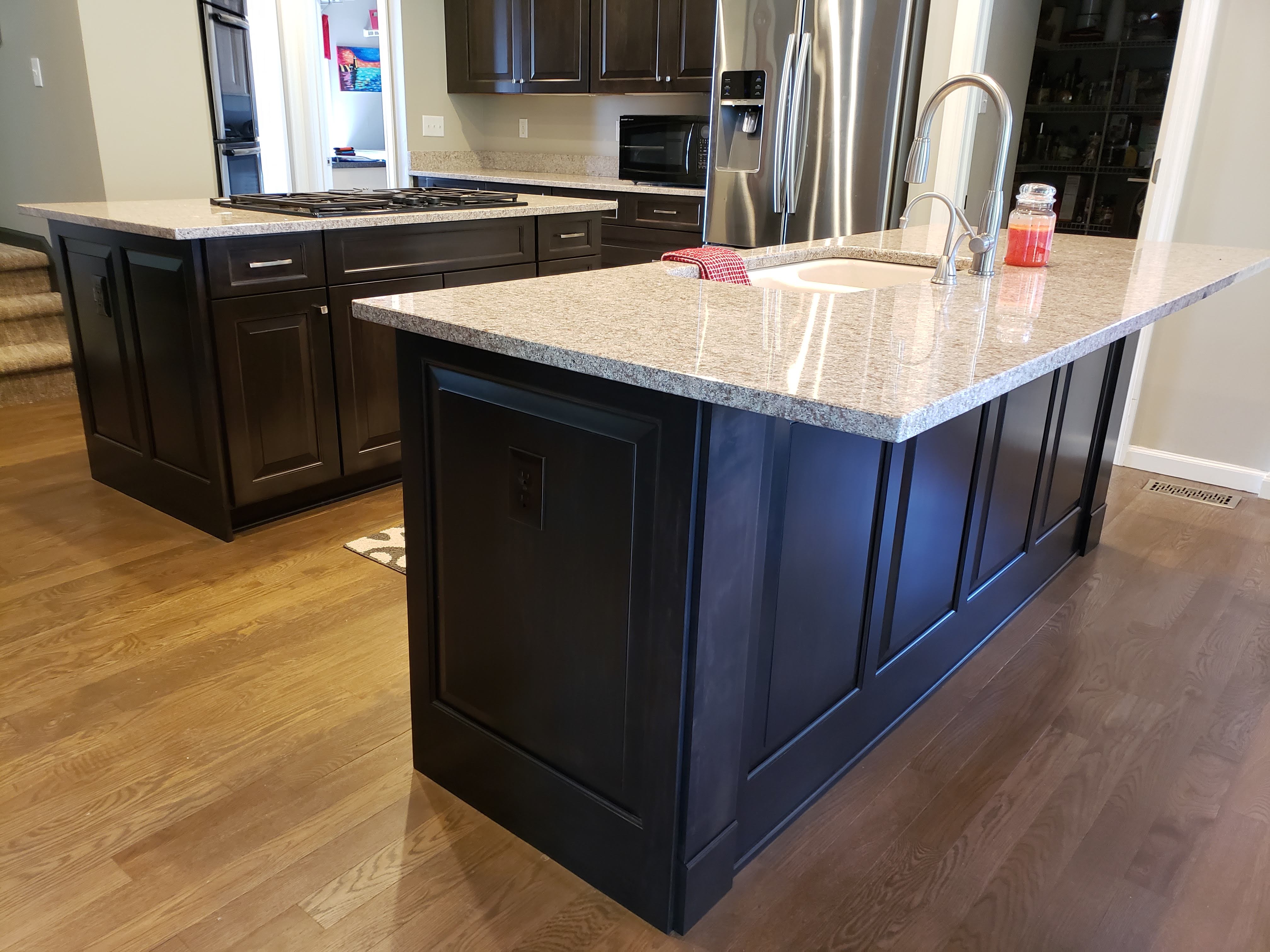 Before and After Island/Peninsula Trim Packages