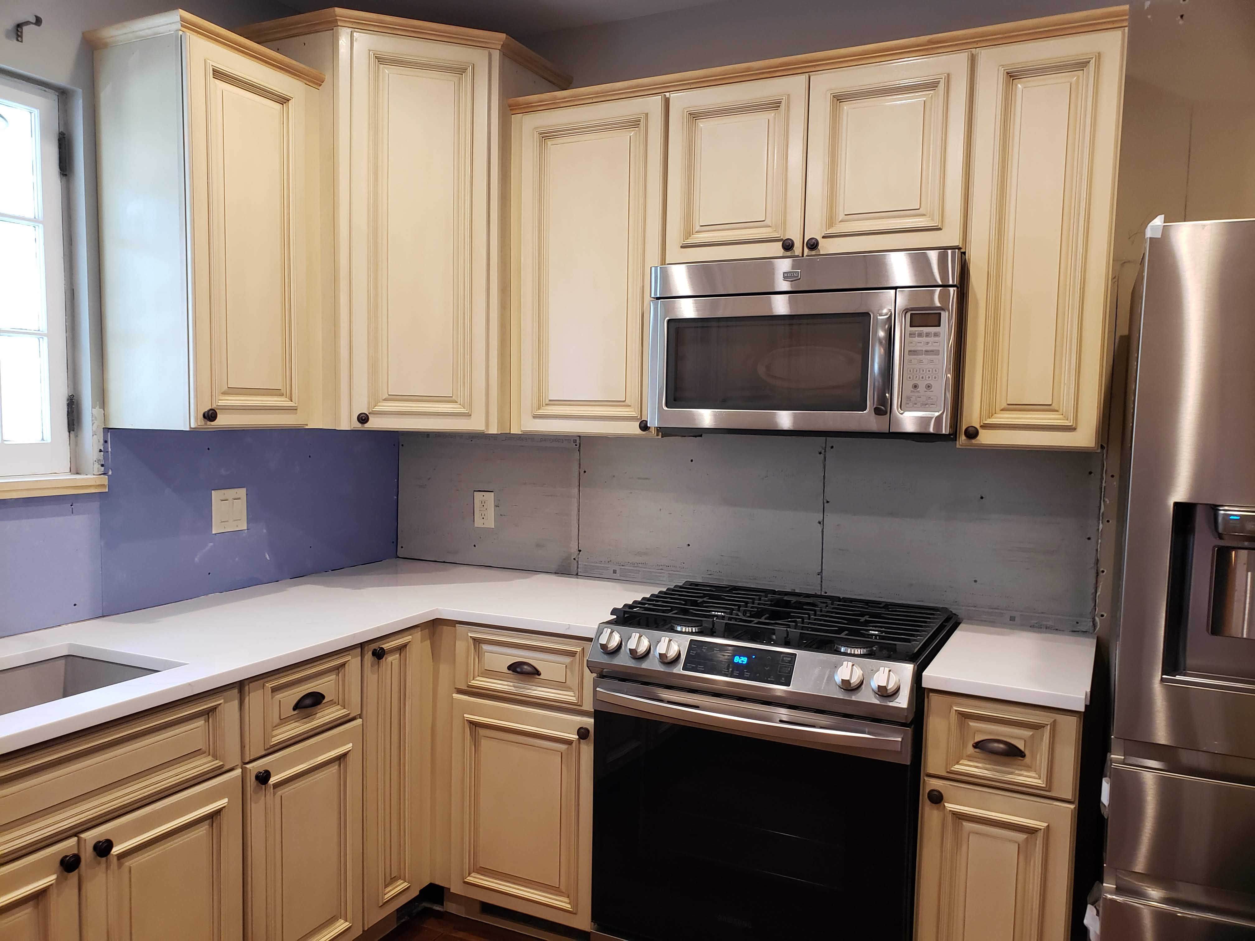 Two Panel Walls, Arctic White, Coastal Plain, New Wall