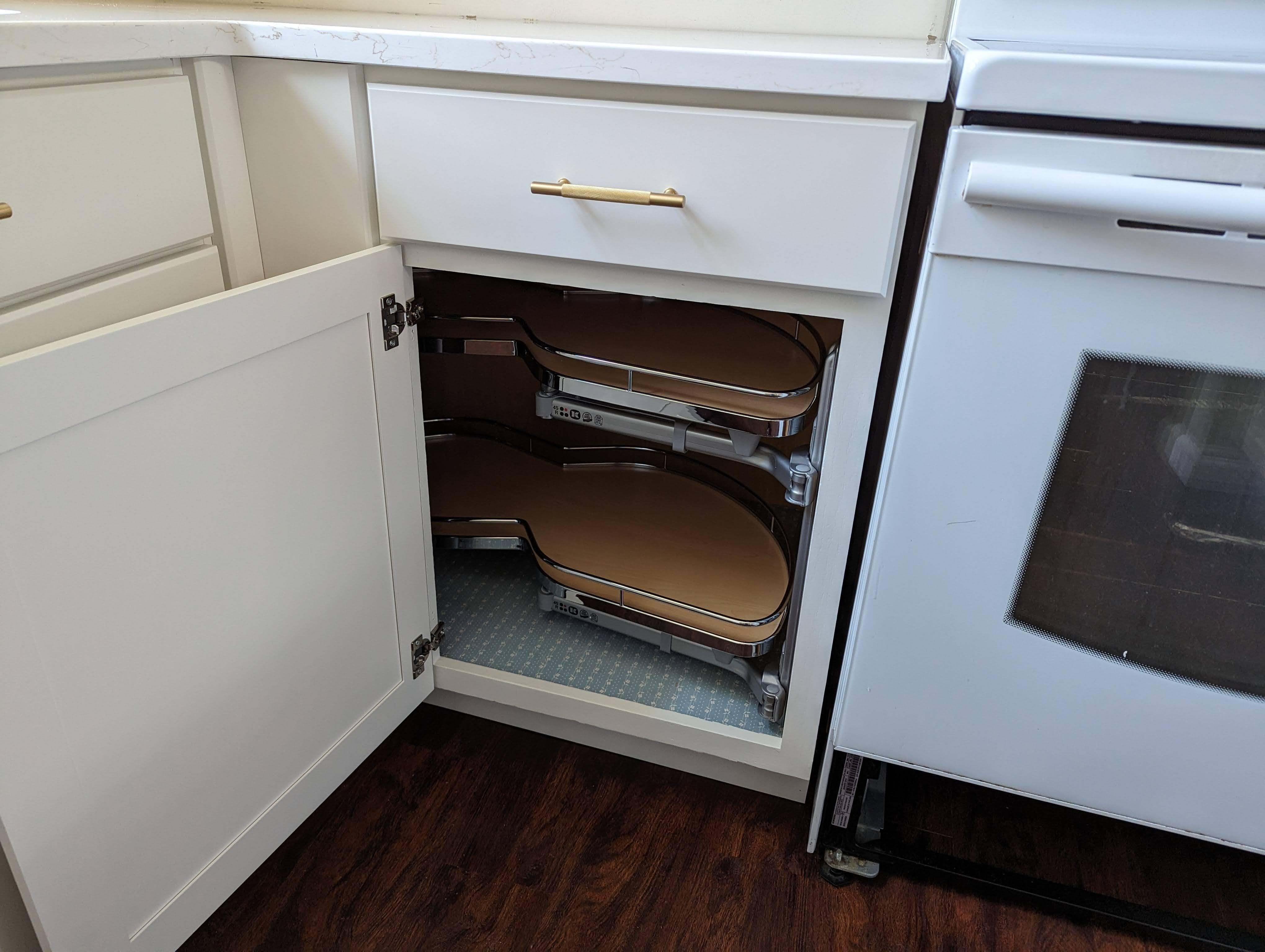 Double Sided Storage Cabinet